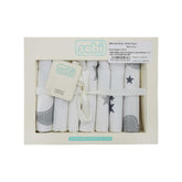 Sebi Baby 7 Piece Boxed Muslin Baby Wipes 2007